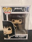 Kirk Hammett Metallica Rocks Vaulted Funko Pop 59 With Protector