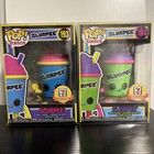 Brand New Sealed 7-Eleven Exclusive Blacklight Funko Pop Slurpee 193 & 194