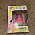 Spongebob SquarePants Patrick funko pop number 26 in box with protector