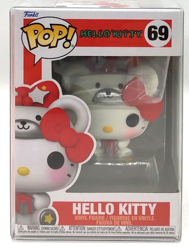 Funko Pop! Hello Kitty with Gift Present #69 with POP Protector