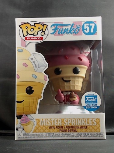 Mister Sprinkles Strawberry Pink Funko Pop Spastik Plastik Shop Exclusive 57