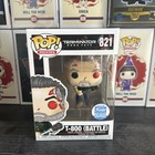 Funko Pop! Vinyl: Terminator - T-800 (Battle) - Funko (Exclusive) #821