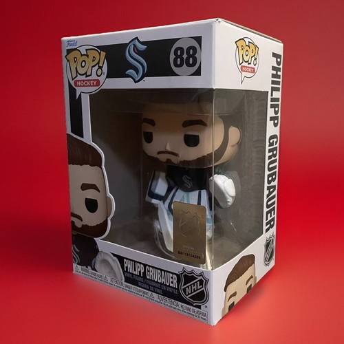 Funko Pop! NHL Hockey Philipp Grubauer Seattle Kraken Figure #88 Home -NEW