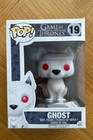 Funko Pop Vinyl Figure Game of Thrones #19 Ghost White Wolf New in Box