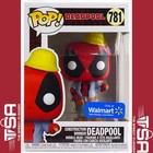 Funko Pop! Marvel CONSTRUCTION WORKER DEADPOOL #781 Walmart Exclusive 2021