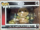 Pop! Star Wars: Jabba The Hutt & Salacious B. Crumb (611) Supplied Boxed