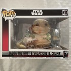 Hallmark Funko Pop Star Wars Jabba The Hutt & Salacious Crumb Ornament Disney
