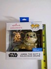Hallmark Funko Pop Star Wars Jabba the Hutt & Salacious Crumb Christmas Ornament