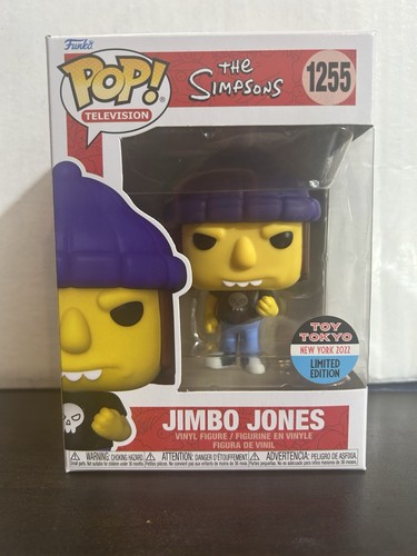 Jimbo Jones 2022 Toy Tokyo NYCC LE Excl The Simpsons Funko Pop 1255 W Protector