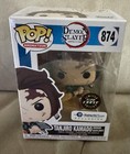 Funko Pop! Demon Slayer Tanjiro Kamado #874 Glow Chase W/Protector NiB