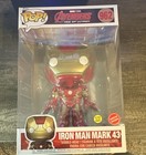 Funko Pop! Vinyl Iron Man Mark 43 Avengers GameStop Glow Exclusive #962