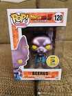 Funko Pop! Animation Beerus Metallic Dragon Ball Z 2016 SDCC Exclusive #120