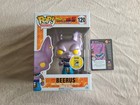 Funko Pop! Dragon Ball Z #120 Metallic Beerus 2016 SDCC Authentic MINT