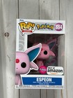 Funko Pop! Games: Pokmon Espeon #884 Flocked Amazon Vinyl Figure H4