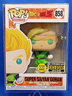 Funko Pop! Animation Dragon Ball Z Super Saiyan Gohan EE Excl. Vinyl Figure #858