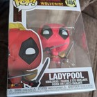 (82)Ladypool Dead pool Wolverine Funko Pop #1404 Brand New