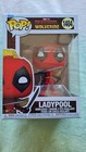 Funko Pop! Ladypool #1404 Marvel Deadpool And Wolverine with protector