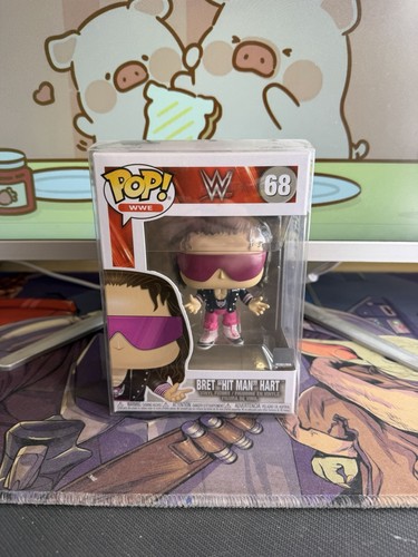 Bret “Hit Man” Hart 68 Funko Pop! Vinyl WWE Wrestling