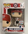 Funko Pop Max Scherzer #16 Washington Nationals Baseball home jersey white