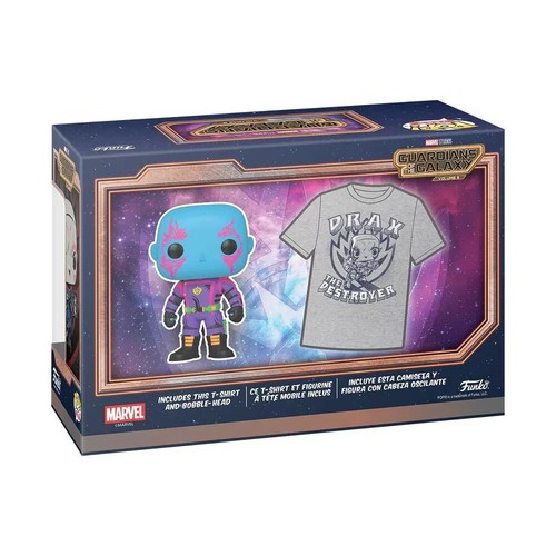 Funko Pop Tees: (Black Light) DRAX #1243 GOTG Volume 3 Target Exclusive - Large