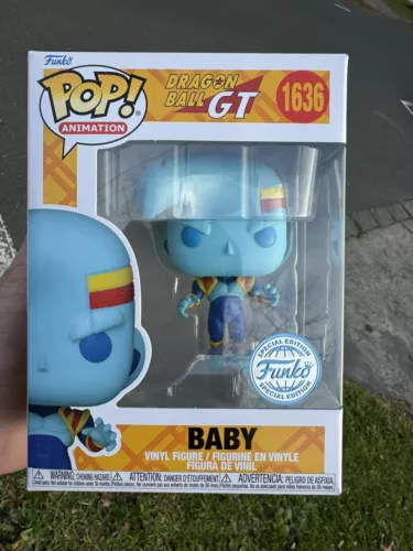 Baby Dragon Ball GT  FE 1636 Funko Pop Vinyl New in Mint Box + Protector