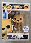 Back To The Future Einstein No. 1274 Funko Shop Exclusive Pop Vinyl ASPCA