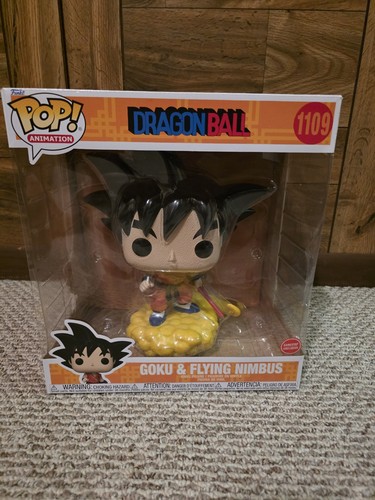 Funko Pop! Vinyl Jumbo 10 in:Goku & Flying Nimbus GameStop (Exclusive) #1109