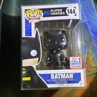 Batman (Black Chrome) DC Super Heroes #144 2017 Fall Convention Funko Pop