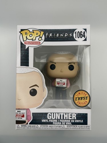 Funko POP TV: Friends - Gunther #1064 Chase With Protector