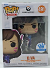 Funko Pop! Games Overwatch D. VA #491 Funko Exclusive With Pop Protector