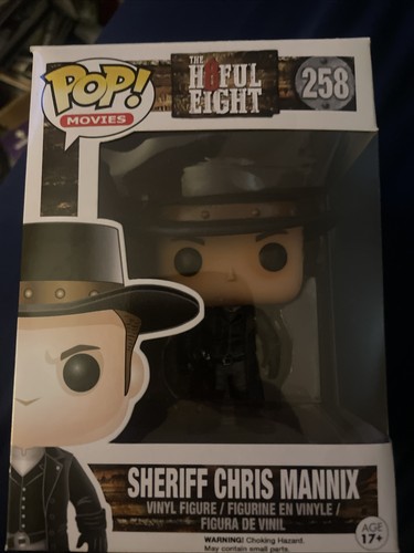 Funko Pop! Hateful Eight #258 Sheriff Chris Mannix Vinyl Figure