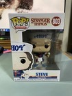 FUNKO POP! NETFLIX STRANGER THINGS #803 STEVE AHOY ICE CREAM NIB WITH PROTECTOR