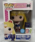 Funko Pop! Sailor Moon & Luna #89 Glitter Go! Exclusive Figure *READ*