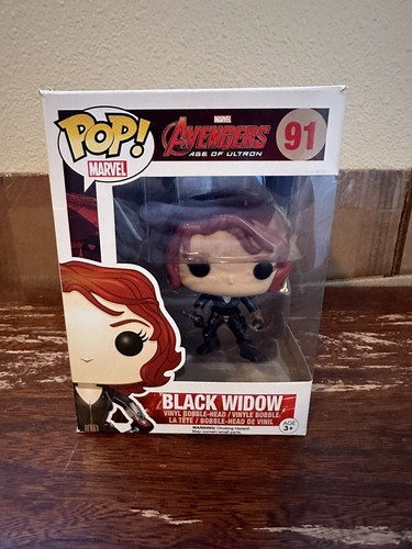 Funko POP! Marvel #91 Avengers Age Of Ultron Black Widow -  Vaulted