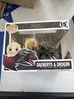 Funko PoP Rides Game of Thrones #15 Daenerys & Drogon Vinyl Figure NEW LARGE