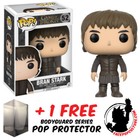 FUNKO POP GAME OF THRONES BRAN STARK #52 VINYL FIGURE + FREE POP PROTECTOR