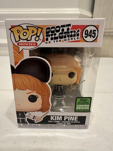 Funko POP! Movies Scott Pilgrim Kim Pine #945 Emerald City Comic Con Exclusive