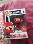 COBRA RED NINJA G. I. JOE Funko Pop #79 FREE Same Day Shipping
