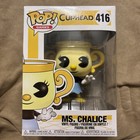 Funko Pop! Vinyl: Cuphead - Ms. Chalice #416 imperfect box