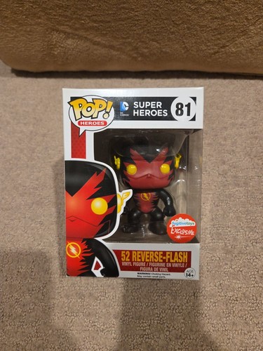 Funko Pop! DC Super Heroes #81 52 Reverse Flash Fugitive Toys Exclusive