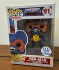 Funko POP! MER-MAN (Blue) Website Excl. He-Man Masters of the Universe MOTU 91
