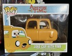 Funko Pop 'Rides' JAKE CAR WITH FINN #14 Vinyl Figure New NRFB Adventure Time