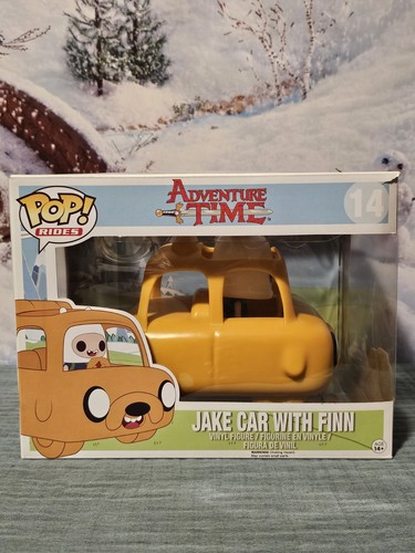 Funko Pop Rides Adventure Time Jake Car With Finn #14