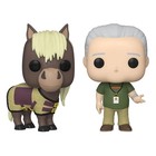 Funko Pop! Town: Parks and Rec TV Recreation - Lil' Sebastian with Jerry Gergich