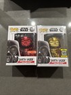 L@@K  Funko Pop! Star Wars  Darth Vader Red #157 & Black #157  Exclusives