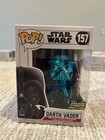 Funko Pop Darth Vader #157 Blue Chrome 2019 Star Wars Celebration Limited 2500