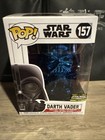 Funko Pop Darth Vader #157 Blue Chrome 2019 Star Wars Celebration Limited 2500
