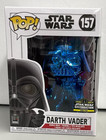 Funko Pop Darth Vader #157 Blue Chrome 2019 Star Wars Celebration Limited 2500