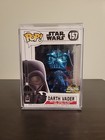 Funko Pop Darth Vader #157 Blue Chrome 2019 Star Wars Celebration Limited 2500