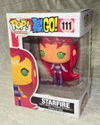 Funko Pop Teen Titans Go STARFIRE 111 Vinyl Figure Vaulted Retired DC Cartoon